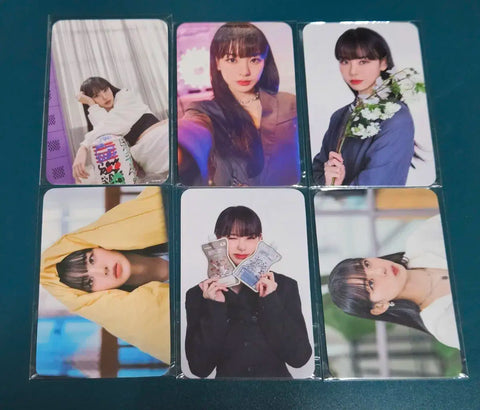 Noze Changefit photocard full set + extras