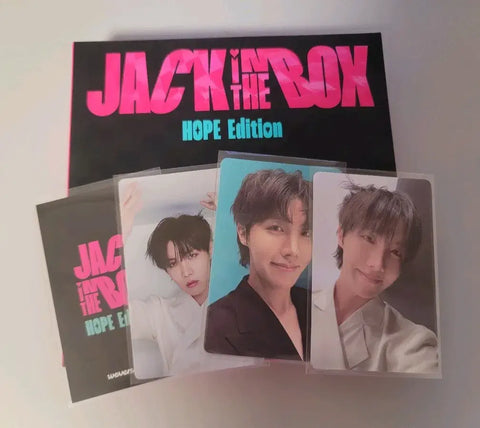 BTS Jack In The Box Hope Edition Weverse Shop benefits included