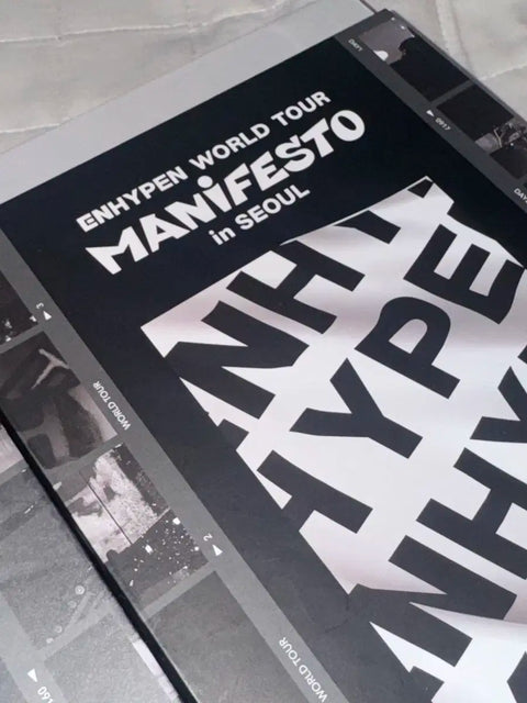 ENHYPEN MANIFESTO in SEOUL DVD bundle