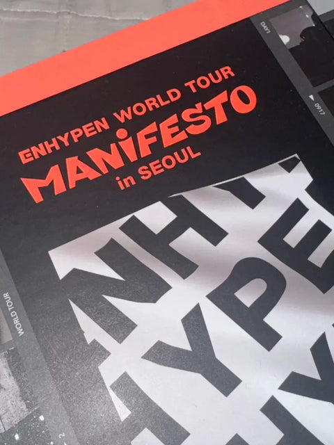 ENHYPEN MANIFESTO in SEOUL DVD bundle