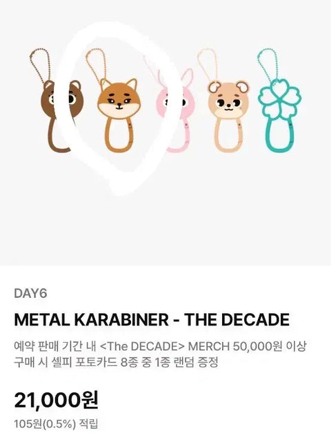 DAY6 Carabiner K Original Price Transfer