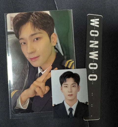 Wonwoo Aviation Team Photocards Transfer