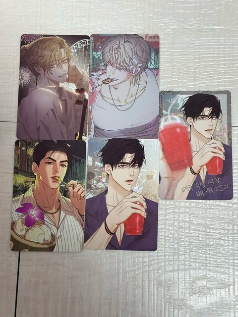 Bomtoon Thailand Photocards 5ea Bundle