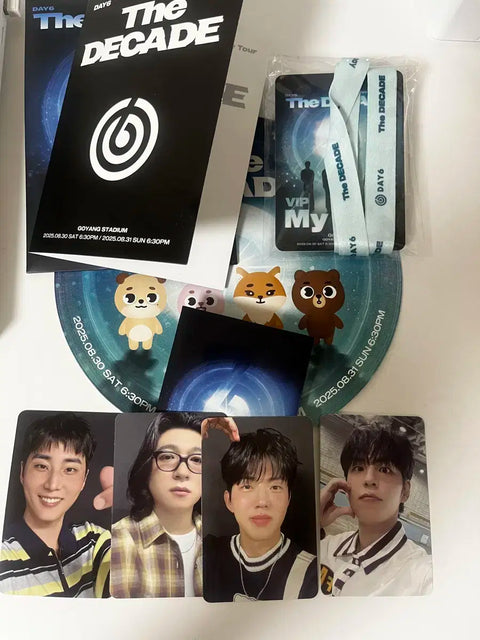 DAY6 Goyang First Concert Entrance Gift + MADE5 Fan Club Member Benefit