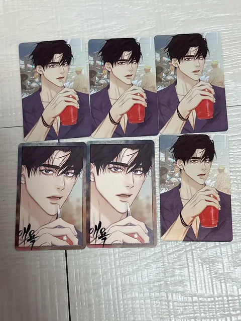 Bomtoon Thailand Photocards Lust Set 6 cards Original Price Transfer