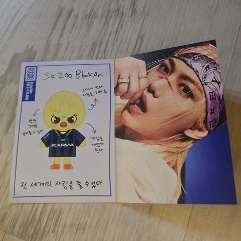 Stray Kids album photocard Felix Yongbok