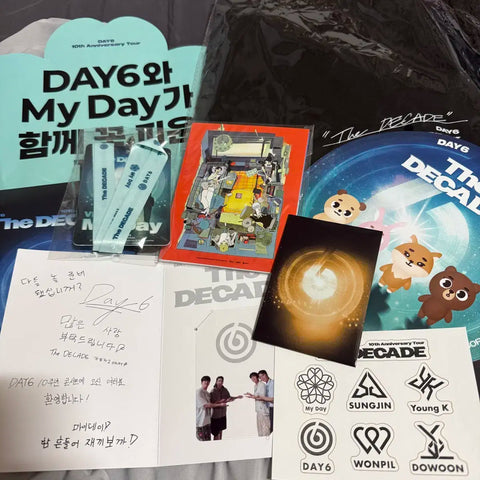 DAY6 Goyang Final Concert Entrance Photocard + Entrance Gift - All Together