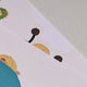 Sleepground Pixelly 2023 Calendar Fabric Calendar + Stickers