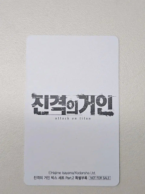 Attack on Titan Box Set PVC Cards 34pcs