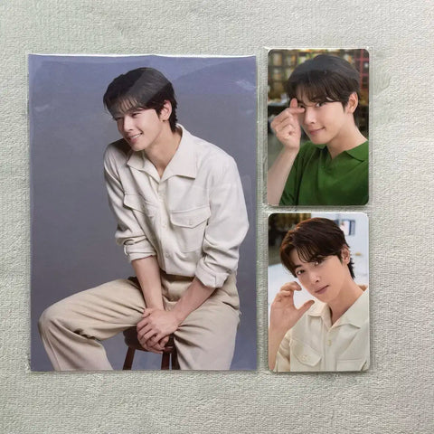 Cha Eun-woo Subway photocard postcard bulk sale Astro benefit