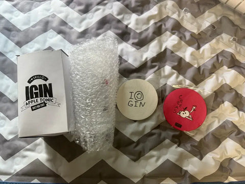 BTS Jin Pop-up Glass and Coaster Bundle for Sale