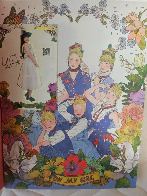 Oh My Girl Coloring Book Autographed Album