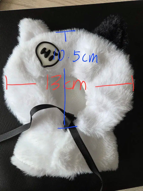 10cm doll clothes cat cloak
