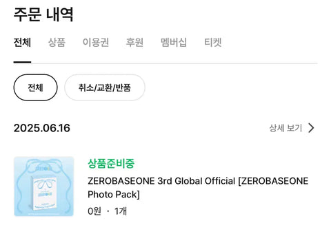 ZEROBASEONE Photopack Transfer