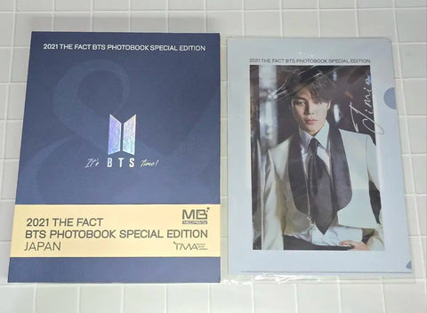 BTS 2021 The Fact Photobook Full Set Jimin L Holder bts the fact