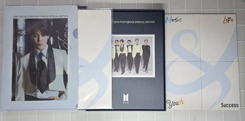 BTS 2021 The Fact Photobook Full Set Jimin L Holder bts the fact