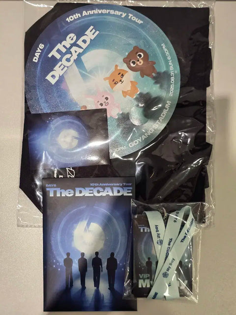 DAY6 The Decade First Concert Entrance Gift + Fan Club Gift