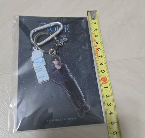 Kim Junsu Japan Media Exhibition Carabiner Keyring XIA Junsu
