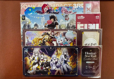 2024 HoyoLand 4-Type Ticket and Booklet Bundle