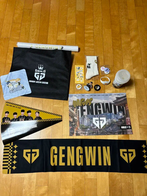 Gen.G LoL Worlds Goods Full Set