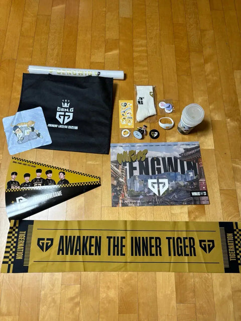 Gen.G LoL Worlds Goods Full Set