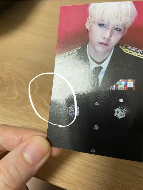 BTS Bangtan Boys Dope First Press Limited Edition Suga Photocard