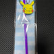 Theventi Pokemon Pikachu Keychain Reusable Straw