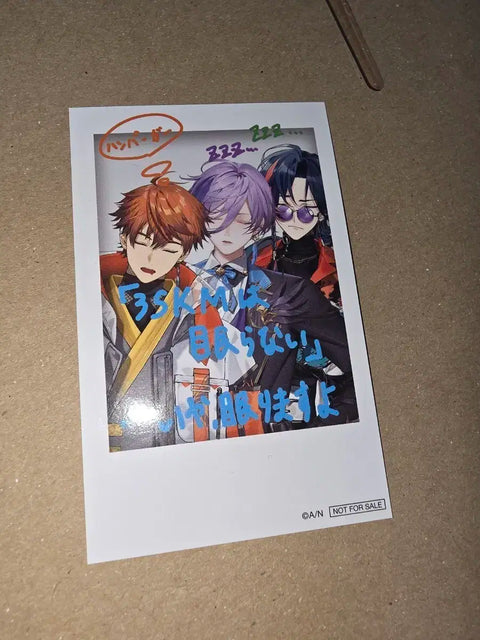 Nijisanji 3ske Special Edition Cheki for Sale