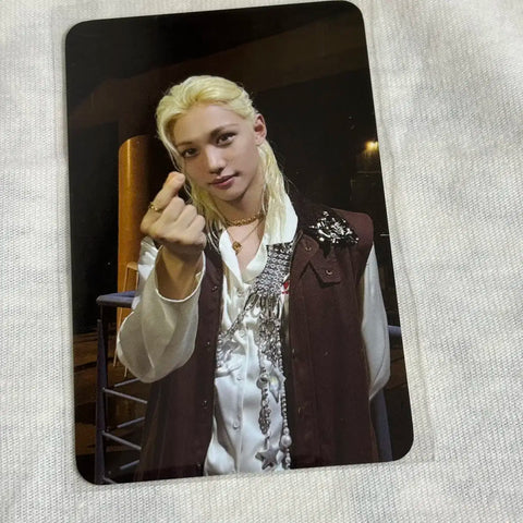 Stray Kids, Skiz, Karma Pop-up, QR, QR Code, Photocard, Felix, Yongbok