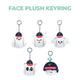 Bamgyut TXT Beomgyu TXT LG Twins Face Keyring