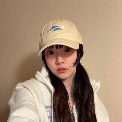 Aimyon Round Back Goods Hat Beige