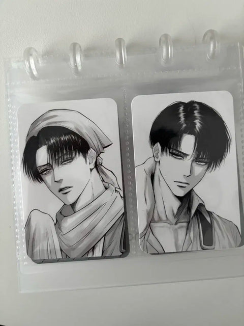 SSO-nim, Sso-nim, cleaning, Levi, Attack on Titan, unofficial goods, photocard