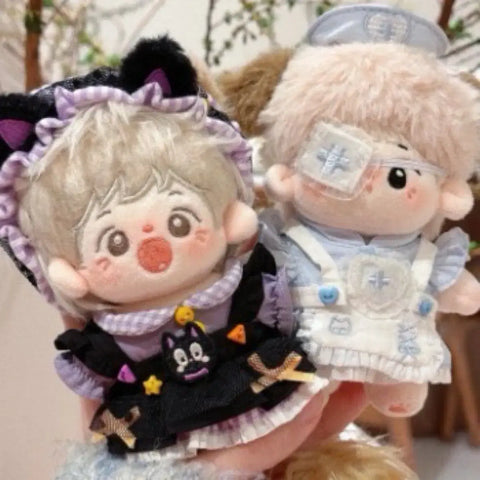 10cm Plush Doll Clothes Sale, Nyan Nyan Witch Maid