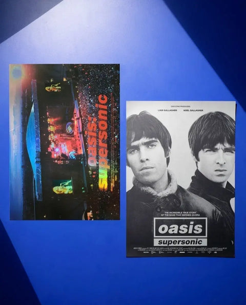 Oasis Supersonic Artgraphy 2-Piece Poster Set