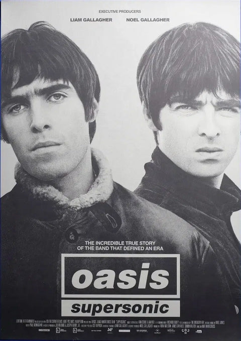 Oasis Supersonic Artgraphy 2-Piece Poster Set