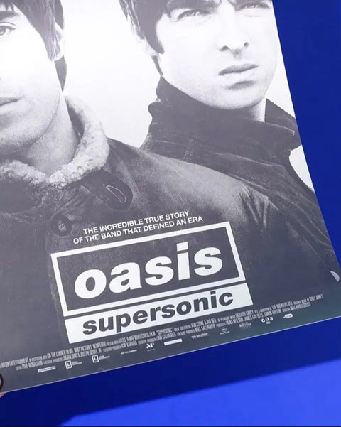 Oasis Supersonic Artgraphy 2-Piece Poster Set