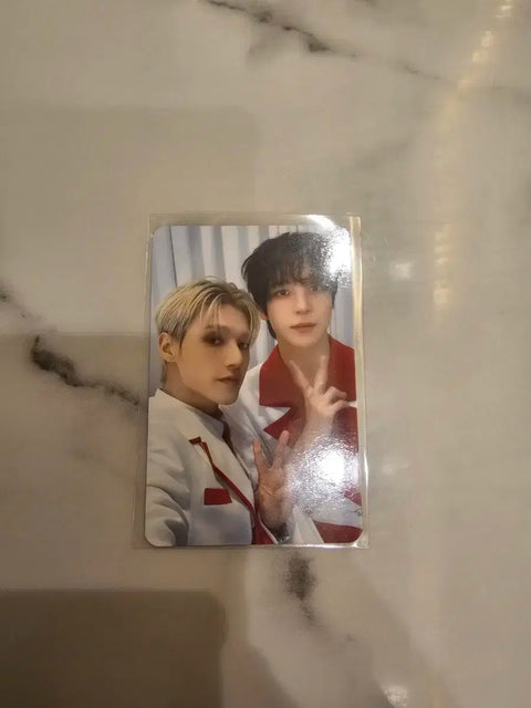ATEEZ ATINY POP-UP Unit Photocard Wooyoung Yunho Transparent Photocard 3ea