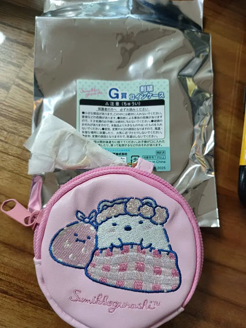 Sumikko Gurashi Coin Purse G Prize Pink