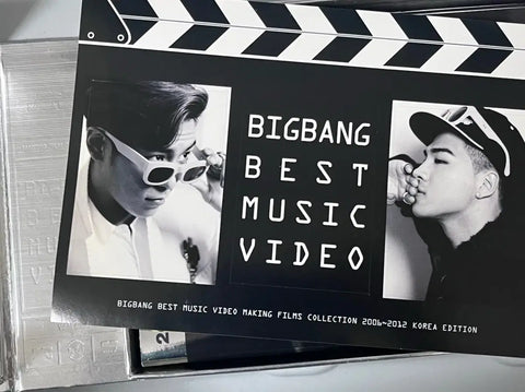 Big Bang Best Music Video Making Film DVD 2006-2012