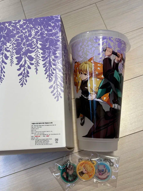 Demon Slayer CGV Reusable Cup Keychain 3-Piece Set