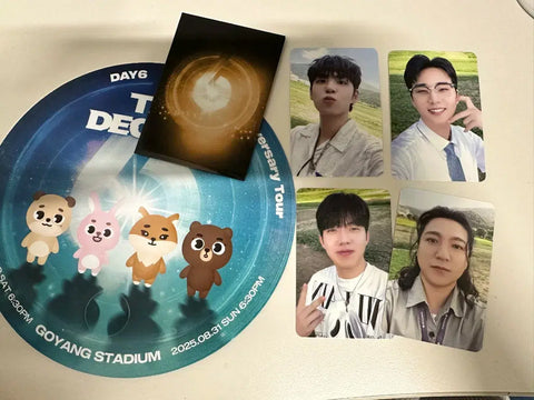 DAY6 The Decade Goyang Concert Final Show Entrance Photocard + Fan Set