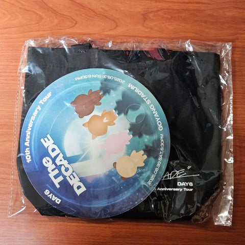 DAY6 concert entrance gift eco bag fan Goyang concert 10th anniversary concert