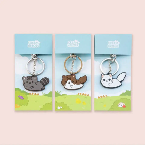 Kjipsa CreamHeroes Goods ChuChu Pirate Crew Keyring