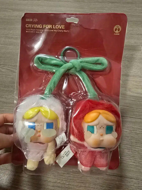 Crying Baby Cherry Doll Keyring Set