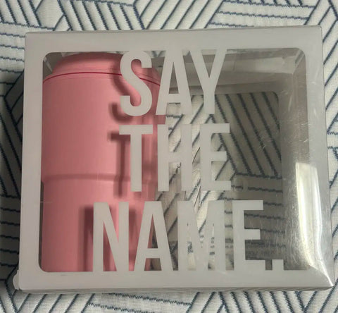 Seventeen 2017 Carat Land Tumbler Fan Meeting Tumbler Pink Rose Quartz