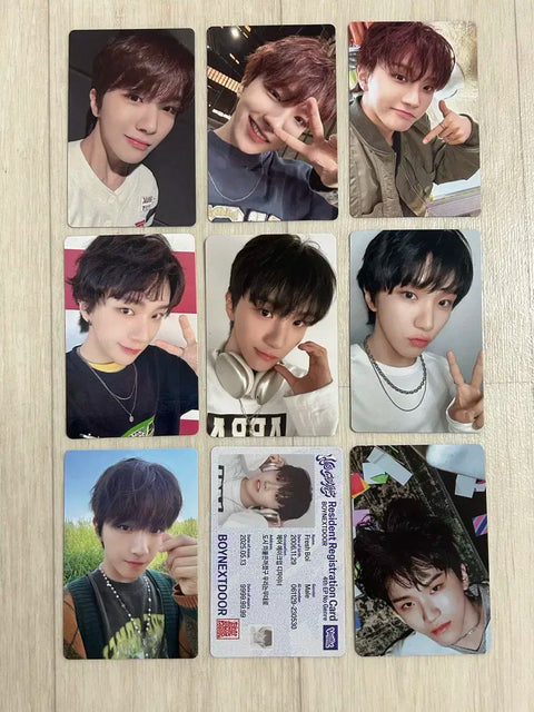 BOYNEXTDOOR Woonhak photocard set for sale.