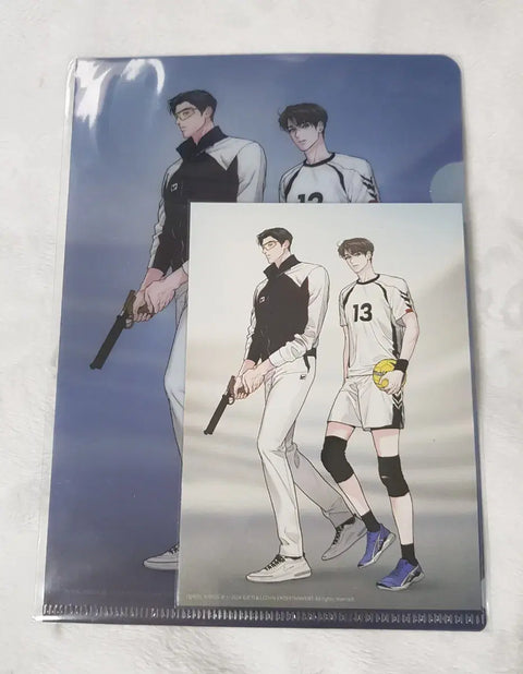 Limited Run Team Resin Clear File + Postcard