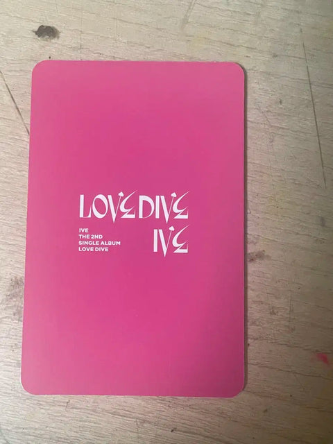 Love Dive Ive Liz photocard