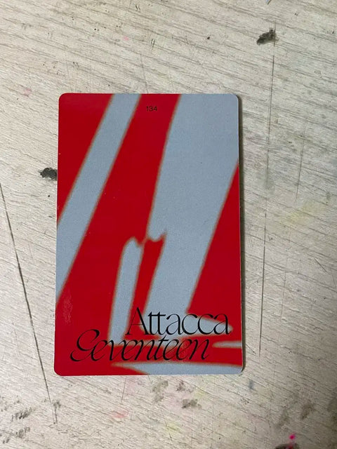 Seventeen Seungkwan Attacca photocard