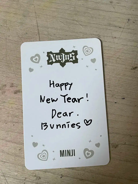New Jeans Minji photocard